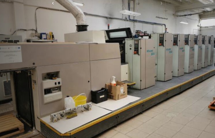 Used printing machinery